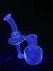 Raucherglas Shisha RBR3.0 Style Recycling mit UV Blue Color 14mm Gelenk