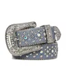 Fashion Bb belt for men women designer belts with multicolor rhinestone ceinture waistband as gift