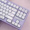 Accessories GMK 148 Keys/Set Lavender Keycaps MA Height PBT Dye Sublimation Mechanical Keyboard 1.75u 2u Shifts For Mx Switch 61 64 68 87 96