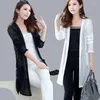 Women's Jackets Woman Solid Color Shawls Female Open Front Shrugs White Lace Wedding Jacket Cardigan Ladies Thin Sun Protection Clothing A30