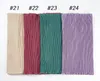 Sjaals b8 10 stcs hoogwaardige rimpel chiffon hijab crinkle moslim sjaals islamitische sjaal/sjaals hoofdband wrap kan kleuren kiezen