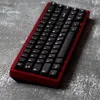 Acessórios gmk wob arco 125 teclas duplo tiro keycap ymk keycap inglês personalizado personalidade keycaps para teclado mecânico 84/87/96/980/100