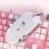 Mäuse, kabelgebundene Gaming-Maus, 7 Tasten, rosa, niedliche USB-Spielmäuse, atmendes LED-Farben-Design für Laptop, Computer, Notebook