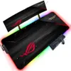 パッドゲームマットASUS ROGマウスパッドLED XXXL MousePad 120x60 Gamer PC Accessories拡張パッドテーブルパッドコンピューターマット100x50ラグ