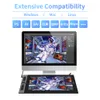 タブレットxppenアーティストプロ16グラフィックタブレット描画モニター15.6インチ133％s RGBダイヤルx3スマートチップティルトサポートWindowsMac