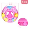 Sand Play Water Fun Baby Swimming Pool Rings Seat Cute Inflatable Swim Ring Float Seat Swim Circle with Dual Handle for Baby Toddlers Pool Bathtub 230526cj