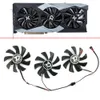 PADS NYA 3PCS 85mm 4PIN T129215SU COOLING FAN RX6900XT RX 6800 XT GPU FAN för DATALAND RX6900XT RX6800 6700XT XSERIA VIDEO CARD FAN FAN