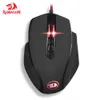 MICE REDRAGON M709 TIGER 10000 DPIプログラム可能な有線コンピューターゲームマウスノートブック用7つのボタン付きPCラップトップコンピューターMacBook