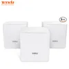 Routers Tenda Nova Mesh Gigabit Router WiFi System MW5G (MESH5) jusqu'à 6000 pieds carrés.Remplacement de l'extension de couverture à domicile entière Configuration facile