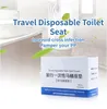 Toiletbreker dekt 50 -st toe wegwerp Cover Cushion Clean en Hygienic Public Toil Toil Travel Badkamerproducten