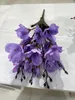 Dekoracyjne kwiaty przybycie 5 widelca Magnolia bukiet sztuczny jedwabny ślub świąteczny przyjęcie domowe dekoracja sztuczna kwiat
