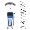 Vertical 9 in 1 hydro dermabrasion jet peel oxygen led light facial skin rejuvenation deep cleansing face lifting beauty machines PDT therapy apparatus