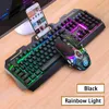 コンボのキーボードバックライトRGB LEDハイブリッドバックライトUSB 104キー有線キーボードゲームPCラップトップオフィスに適しています