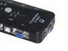 Hubs Новый USB2.0 KVM Switch 4 Selector VGA Print Print Auto Switch Box Box VGA Splitter v322 USB 2,0 кВм выключатель