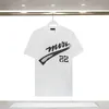 Męskie designerka t shirt men damski streetwear hip-hop T-shirty mody liter