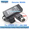 Epson M248A C3500 42V 1.38A 58W 전원 공급 장치 어댑터 4 핀 노트북 어댑터 용 어댑터 진품 AC 어댑터