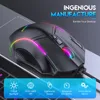 Mäuse Kabelmau 1,8 Länge Länge 12 Tasten Gaming Maus Gamer Makro -Programmierung Gaming Maus glühende Kabelmaus für PC Gamer Laptop