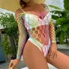 50% OFF Ribbon Factory Store Women's hot summer eyelids net colorful sleigh intimate sexy dress