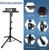 Monopods Projecteur Tripod Stand Stand Tripod Trépied Hauteur réglable de 23 à 63 pouces DJ Mixer Up Up Bureau Le support de bureau d'ordinateur extérieur