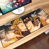 Rust 80x30cm Gaming Muismat Vergrendeling Rand Anime Computer Rubber Muismat voor JOJO Bizarre Adventure Grote Cartoon Toetsenbord Bureau Mat