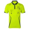 Aston Men's Polos New F1 Team Polo Shirt T-shirt Formuła 1 Team kombinezon ten sam styl ten sam styl