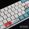 アクセサリーフィルコメカニカルゲーミングのキーキャップキーボードコーラルシーキーキャップギフトXDA PBT Sublimation 61/87/104キーチェリーMX/ゲータンスイッチ