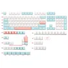 Accessoires pour ISO GMK NOEL PBT Dye SubB Keycap Profil Keycaps Set pour Qwertz Azerty MX Keyboard Key Cap