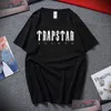 Męskie koszulki męskie Tshirty 2022 Trapstar T Shirt Designer Men Men Hip Hop Top Print Tshirt Summer Fashion Black Sportswear Brand DHL4R