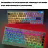 Kombos Anahtar Kapakları XDA Profili PBT KEYCAP 127 Tuşlar/Apple Mac için Set ISO DIY Mekanik Klavye Modu için Minimalist Beyaz Keykap