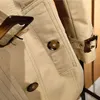 Mulheres Trench Jackets Casacos Original Moda Clássico Estilo Britânico Bege Casaco Top Casual Com Cinto Outerwear 1T1RB