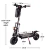 56000 W Doppelmotor-Elektroroller, 70–100 km/h Höchstgeschwindigkeit, 60 V, 40 Ah, Panasonic-Batterie, 80–120 km Laufleistung, zweirädriges Elektrofahrrad