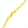 Kedjor JHPLATED 45 cm Guldfärg Afrikansk Eritrea -halsband/Dubai/Arabkedjan Halsband Etiopiska halsband för kvinnor/män gåva
