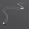 3 Colors Top Quality Luxury Pendant Necklace Simple Style Titanium Steel Jewelry Wholesale