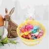 Dinnerware Sets Basket Tabletop Adornment Eggs Decorate Desktop Candy Easter Nest Figurine Ceramic Craft Decoration