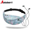 Waist Bags Jalubort 3D Colorful Print Women Waterproof Fanny Pack Hip Belt Bag For Girls Travelling Mobile Phone Packs