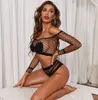 50% OFF Ribbon Factory Store Sexy lingerie group hot women's shirt net and short sexy indoor pornographic pajamas is very flexible