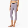 Active Pants Ribbed ColorBlock High midja Yoga Kvinnors sömlösa leggings plus storlek Croped Tight Sports Gym Fitness Sportwear