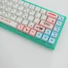 COMBOS KBDIY 132 FASI/SET PIXEL WARS PINK KEYCAPS PINK XDA PROFILO PBT KeyCap per switch mx tappi da gioco meccanici personalizzati