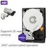 Unidades WD PURPLE Vigilancia 4TB Disco duro SATA III 64M 3.5 "HDD Disco duro HD para sistema de seguridad Grabador de video DVR NVR CCTV