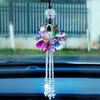New Car Hanging Ornaments Auto Beautiful Crystal Hanging Pendant Rear View Mirror Car Decoration Car Styling Accessories