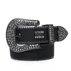 Mode lisse Bb ceinture pour hommes femmes designer ceintures solide rouge noir blanc gris ceinture pour cadeau