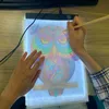 タブレット30x20cm LED描画コピーパッドボード子供のおもちゃ絵画教育子供たちはプレイメイトのための創造的な贈り物を育てる