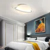 Taklampor barns rumslampa enkel modern sovrum pojke och flicka studera ultratunn elliptisk tecknad planet led