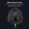 Mice Redragon M801P RGB USB 2.4G Wireless Gaming Mouse 16400 DPI 10 buttons Programmable ergonomic for gamer Mice laptop PC computer