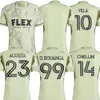 10 Carlos Vela Abbigliamento personalizzato yakuda di qualità tailandese personalizzato VELA 99 BOUANGA 20 CIFUENTES 3 MURILLO 12 PALACIOS 77 McCARTHY 23-24 Soccer dhgate Custom Design Your Own