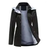 Trench femme coupe-vent 2023 mode femme printemps veste automne capuche amovible femme manteau rouge violet noir Corta