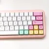 Combos kbdiy 143 touches / set mignon girl magical girl rose key caps pbt xda profil bricol coutumes touchaps pour mx switch jeu keyboard mécanique