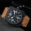 Designer heren polshorloges heren bel automatisch mechanisch horloge bruin leer zwart rubber ross horloges horloges geschenk