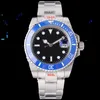 relógio de safira casual pequeno luxo personalidade novo relógios de cerâmica mecânicos automáticos completos 40mm 904 aço inoxidável relógios de pulso Swim luminosos à prova d'água