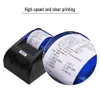 Printers HOIN USB Portable 58mm Thermal Receipt Printer Ticket Bill Wired Printing Support Cash Drawer Compatible with ESC/POS